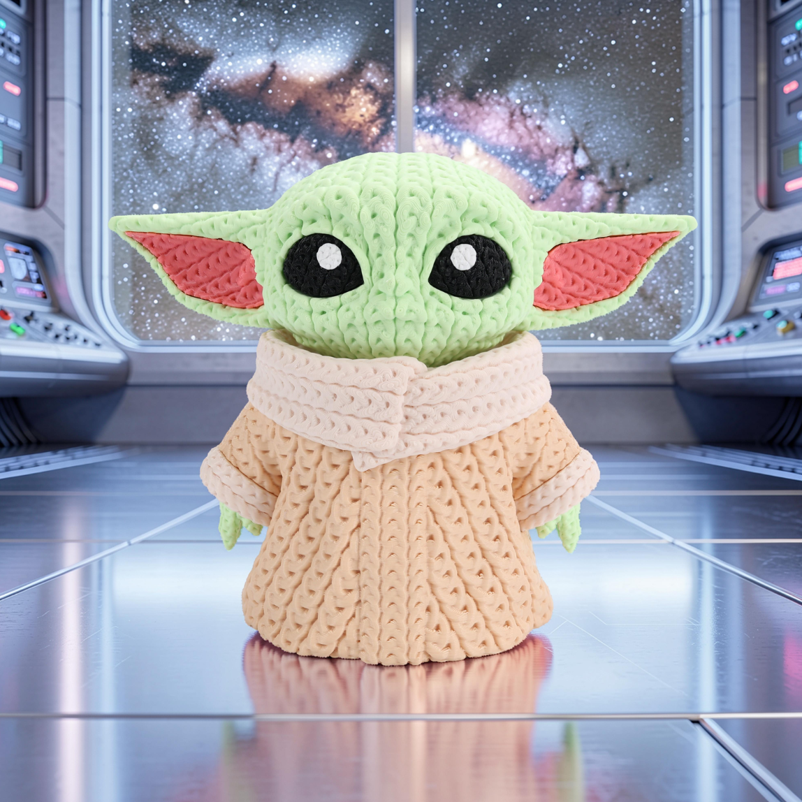 Baby Yoda (Crochê)