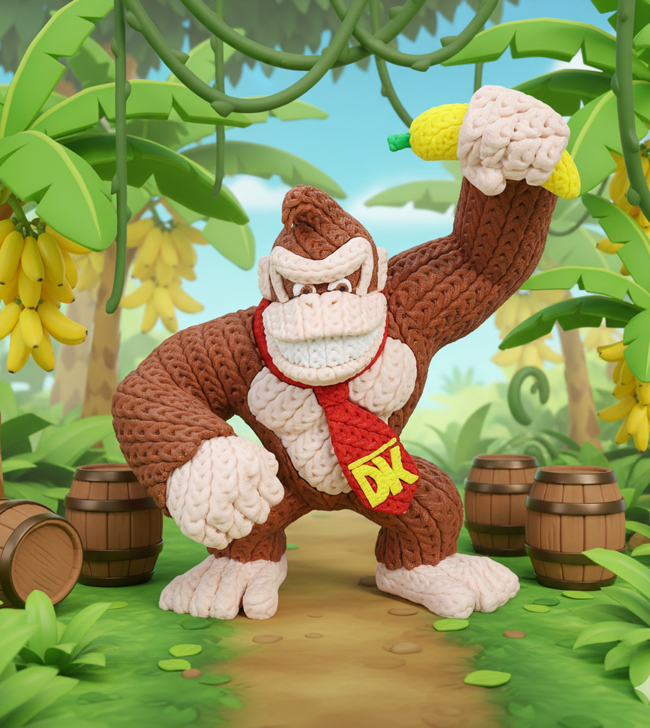 Donkey Kong (Crochê)