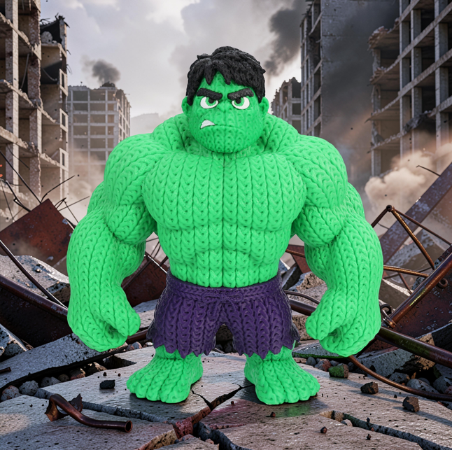 Hulk (Crochê)