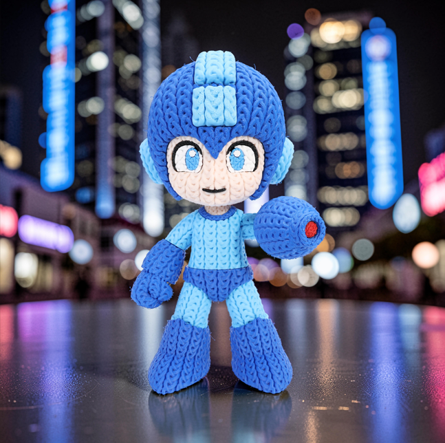 Megaman (Crochê)