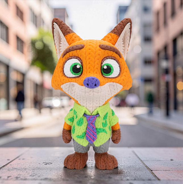 Nick Wilde (Crochê)